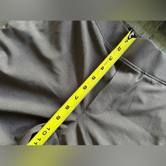 Athleta suit plaid stretch pant. Sz 4 - Picture 6 of 12